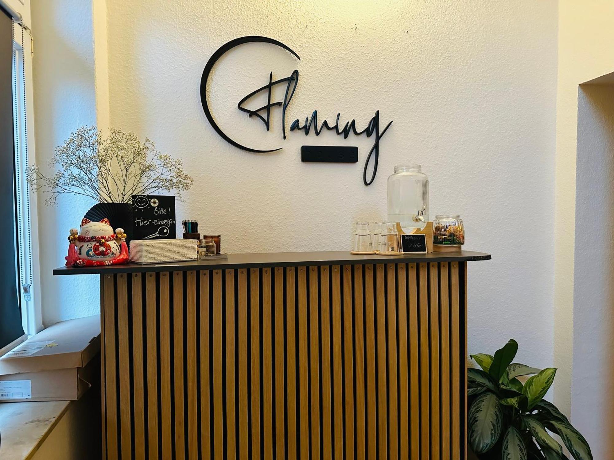 Ferienwohnung Flaming House Bitterfeld 外观 照片